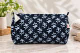 Set of 3 cosmetic bag/pouches with waterproof lining