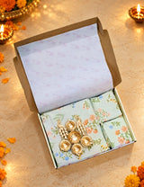 Bedsheet Value Gift Box | 1 Double Polycotton Bedsheet & 2 Pillow Covers