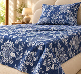 Bedsheet Value Gift Box | 1 Double Polycotton Bedsheet & 2 Pillow Covers