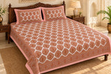 Double King Bedsheet with 2 Pillow Covers