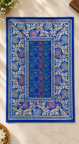 Gift Box with Banarasi Zari Table Runner, Set Of 6 Mats, 6 coaster