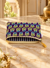 Set of 3 cosmetic Flat pouches