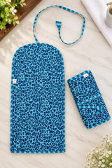 Handcrafted Travel Jewelry Organizer Roll | Artisan Fabric Jewelry Pouch