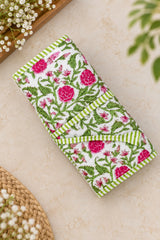 Handcrafted Travel Jewelry Organizer Roll | Artisan Fabric Jewelry Pouch