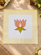 Diwali Gift Box - Hand Block Printed Cotton Napkin Set of 6