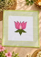 Diwali Gift Box - Hand Block Printed Cotton Napkin Set of 6