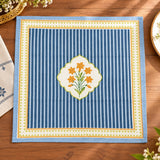 Diwali Gift Box - Hand Block Printed Cotton Napkin Set of 6