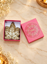 Diwali Gift Box Set of 4 Handcrafted Beaded Coasters