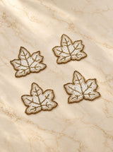 Diwali Gift Box Set of 4 Handcrafted Beaded Coasters
