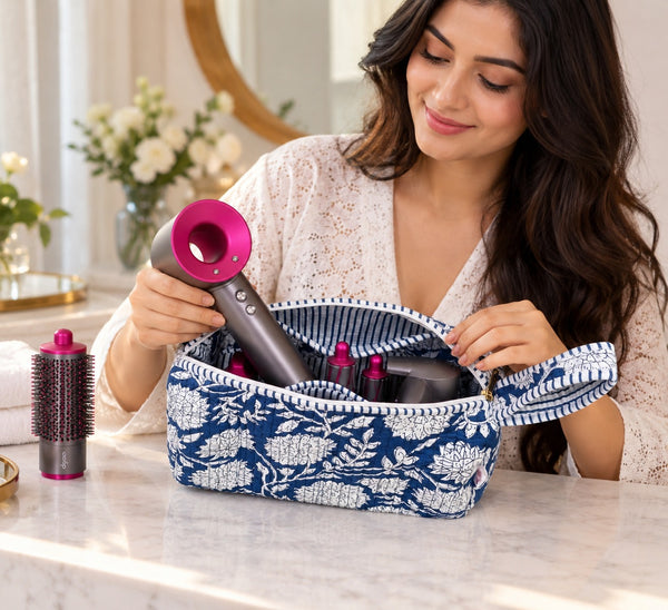 Dyson Airwrap Organiser – Quilted Travel Case