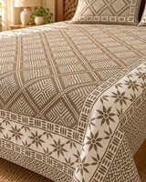 Double King Bedsheet with 2 Pillow Covers