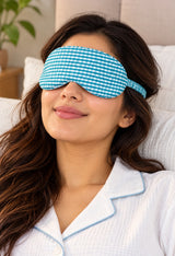 Diwali Gift Box With Handblock Print Cotton Robe Gift Set with Sleep Mask, Slippers & Headband