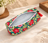 Set of 3 cosmetic bag/pouches with waterproof lining