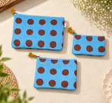 Set of 3 cosmetic Flat pouches