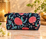 Set of 3 cosmetic bag/pouches with waterproof lining
