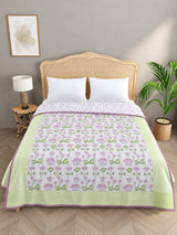 Double Bed Cotton AC Blanket – Hand Block Printed