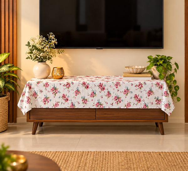Canvas Cotton Table Cloth 4 -8 Seater Dining Table/Centre Table