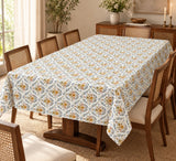 Canvas Cotton Table Cloth 4 -8 Seater Dining Table/Centre Table