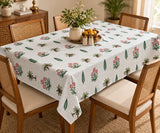 Canvas Cotton Table Cloth 4 -8 Seater Dining Table/Centre Table