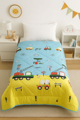 Kids Print Reversible Comforter - 60X90 Inches