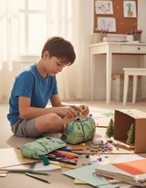 Set of 3 cosmetic bag/pouches with waterproof lining