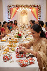 Set of 3 cosmetic bag/pouches with waterproof lining