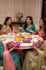 Set of 3 cosmetic bag/pouches with waterproof lining