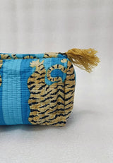 Set of 3 cosmetic bag/pouches with waterproof lining