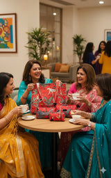 Tote Bag with set of 3 Pouches