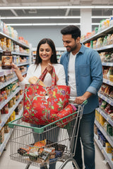 Tote Bag with set of 3 Pouches