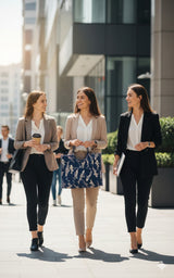 Handblock Printed Cotton Tote Bag with Unique Moon-Shaped Handle- 14x14x6 inches