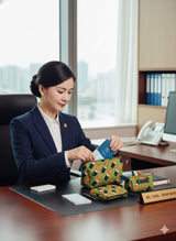 Set of 3 cosmetic bag/pouches with waterproof lining