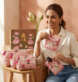 Set of 5 Utility Pouches (3 Makeup Pouches, 1 Sunglass Pouch, 1 Sanitary Napkin Pouch)