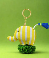 Handmade Bag Charm/Key Ring - Elephant