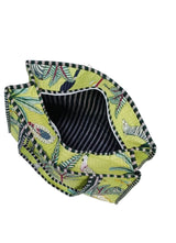 Handblock Printed Quilted Tote Bag with concealed zip ( 17x18x 6 inches)