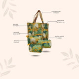 Tote Bag with set of 3 Pouches