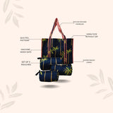 Tote Bag with set of 3 Pouch