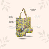 Tote Bag with set of 3 Pouches