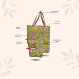 Tote Bag with set of 3 Pouches