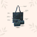 Tote Bag with set of 3 Pouches