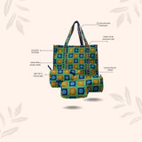 Tote Bag with set of 3 Pouches