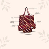 Tote Bag with set of 3 Pouches