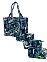 Tote Bag with set of 3 Pouches