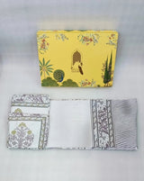 Cotton Percale Bedsheet and 2 Pillow Covers with Gift Box