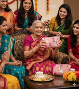 Set of 3 cosmetic bag/pouches with waterproof lining