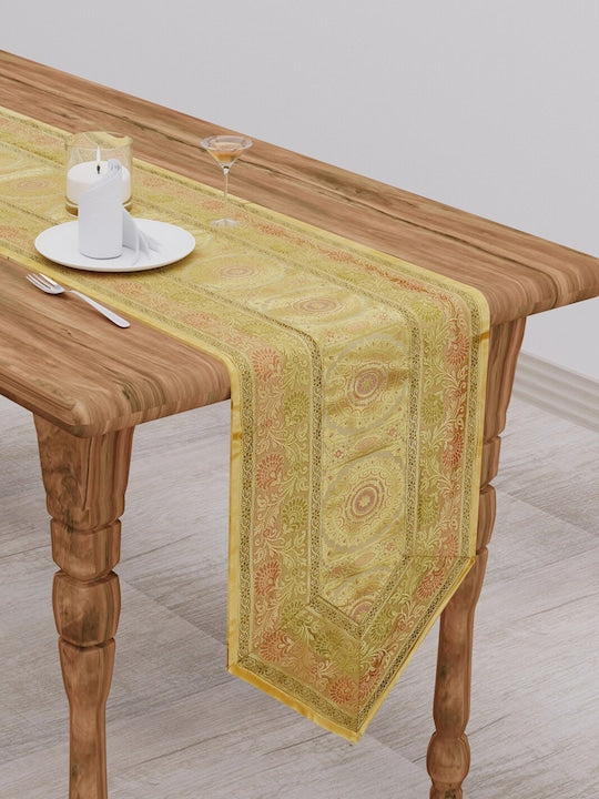 Banarasi Zari Table Runner