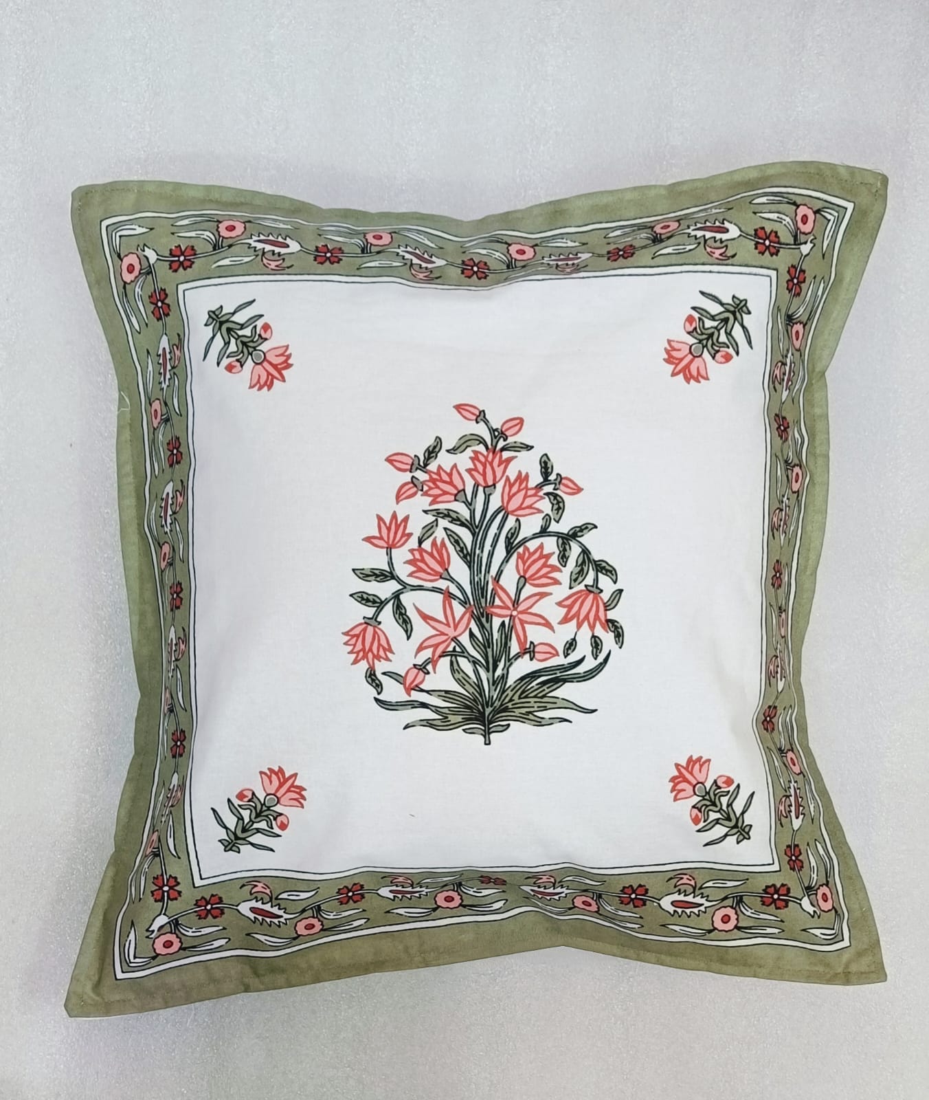 Set of 2 Cotton Cushion Covers