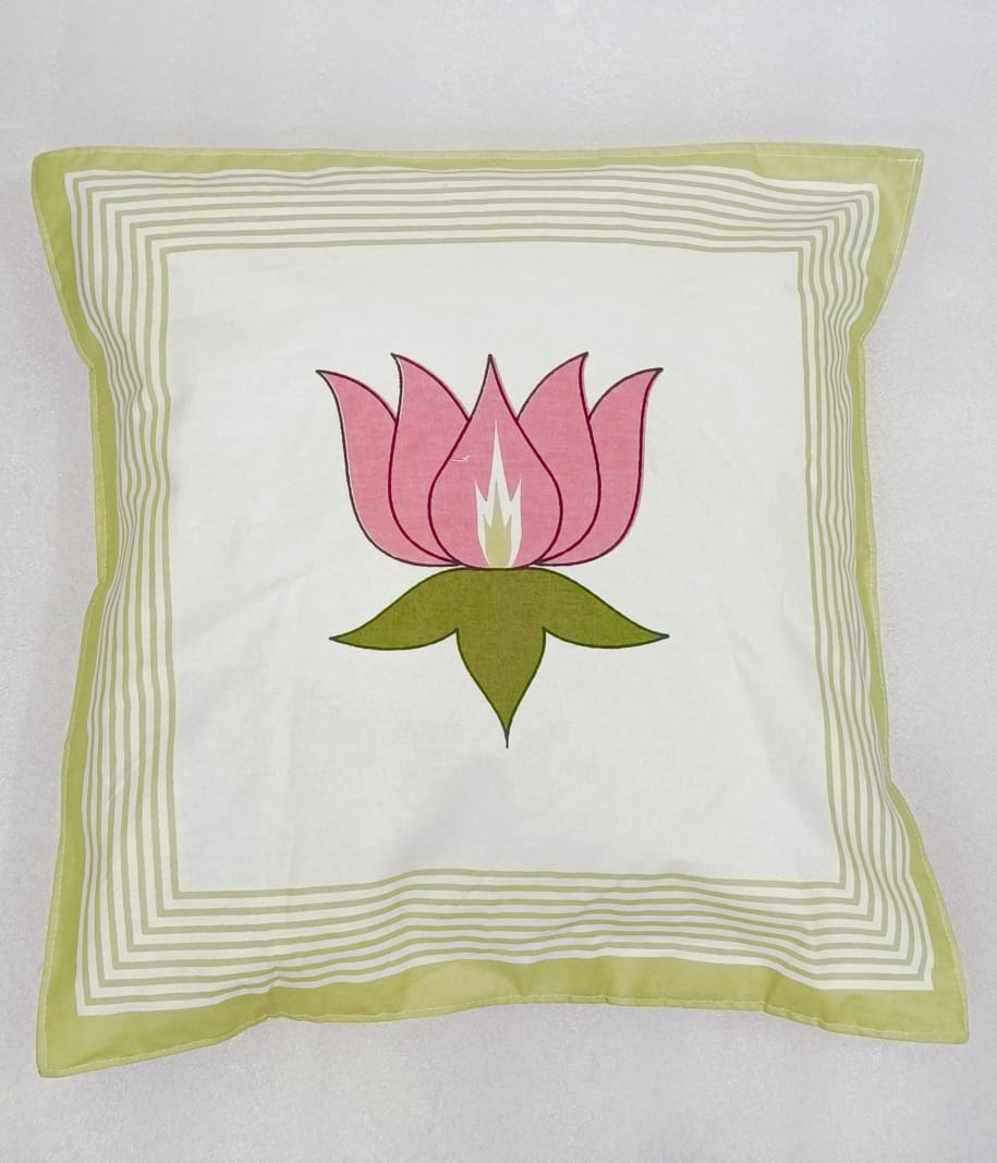 Set of 2 Cotton Cushion Covers