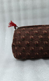Set of 3 cosmetic bag/pouches with waterproof lining