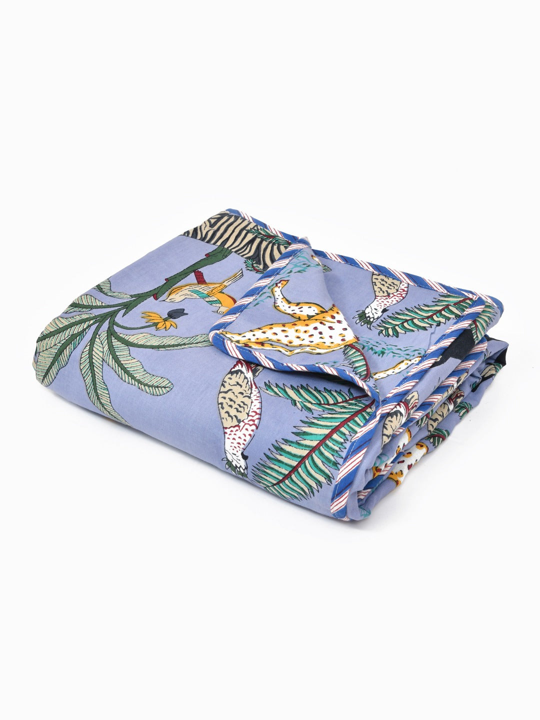 Cotton Reversible Kids Dohar/AC Blanket - 40X60 Inches